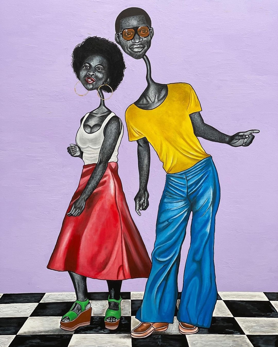 african american paintings of love
